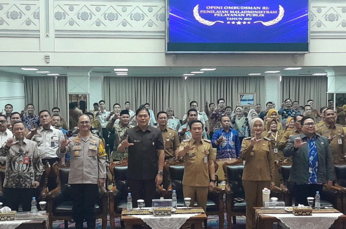 Penilaian Pelayanan Publik 2025, DPRD Lampung Hadir Dukung Evaluasi Ombudsman