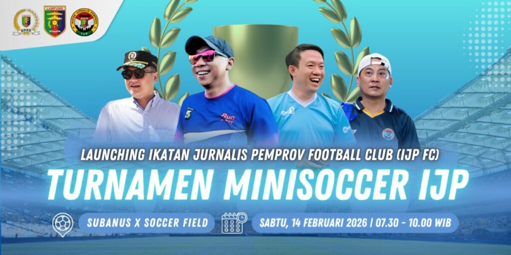Launching Sabtu, IJP Lampung Bentuk Tim Sepakbola