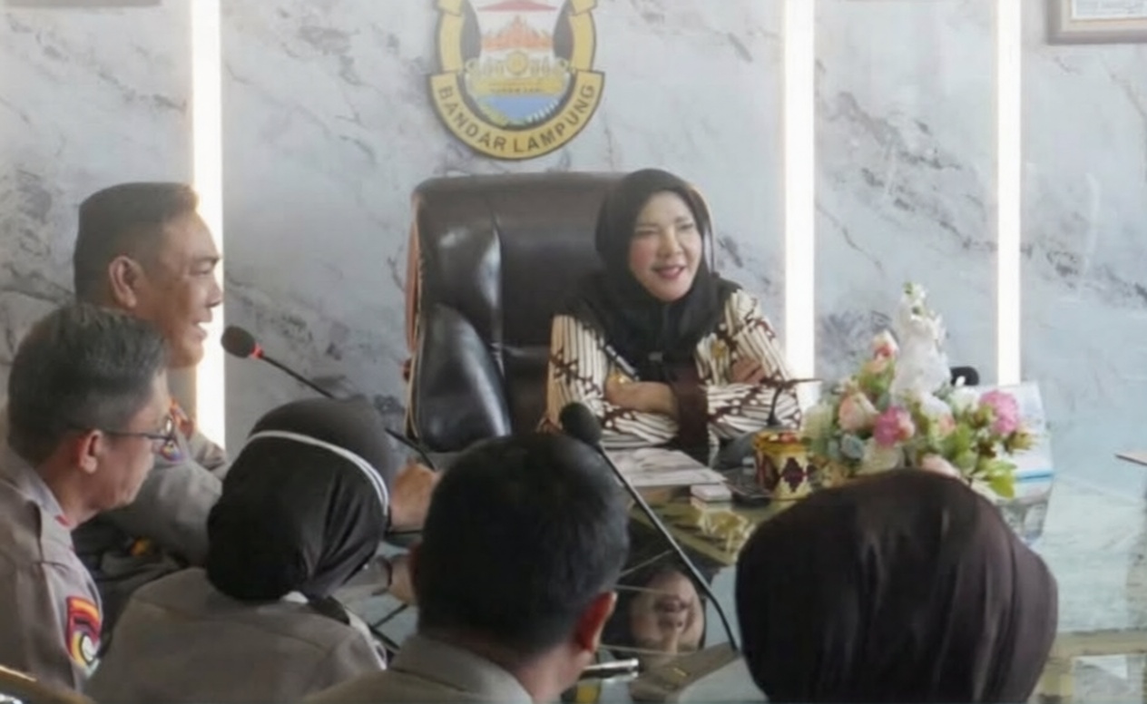 Audiensi dengan Polda Lampung, Wali Kota Bahas Keamanan dan Ketertiban Kota