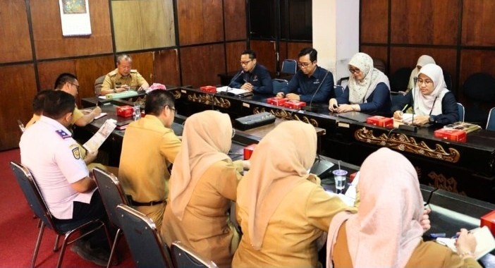 Audiensi BPS, Pemkot Bandar Lampung Dukung Kelancaran SUSENAS