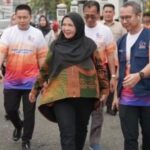Eva Dwiana Lepas Peserta Bank Lampung Run 2026 di Tugu Adipura