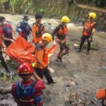 TRC BPBD Lakukan Pencarian Anak Hanyut di Rajabasa