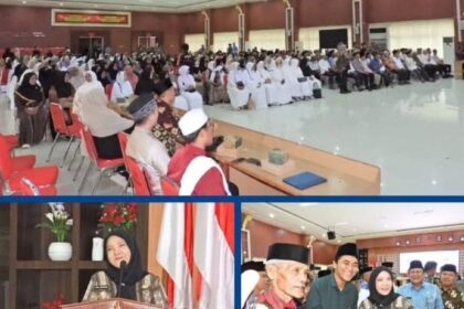 Eva Dwiana Tekankan Pentingnya Manasik bagi Calon Jemaah Umroh Hal tersebut disampaikan saat menghadiri kegiatan Manasik Umroh Tahap Pertama Kota Bandar Lampung Tahun 2026 yang digelar di Aula Gedung Semergo, Kantor Pemerintah Kota Bandar Lampung, Jumat (6/2/2026). Dalam sambutannya, Wali Kota menyampaikan bahwa manasik umroh memiliki peran penting sebagai bekal pengetahuan dan pemahaman bagi calon jemaah sebelum melaksanakan ibadah di Tanah Suci, agar pelaksanaannya sesuai dengan tuntunan syariat Islam. Ia juga berpesan kepada seluruh calon jemaah untuk mengikuti rangkaian manasik dengan sungguh-sungguh, menjaga kesehatan, serta mempersiapkan diri secara fisik dan mental. Diharapkan seluruh jemaah dapat menjalankan ibadah umroh dengan lancar, khusyuk, serta kembali ke tanah air dalam keadaan sehat dan memperoleh umroh yang mabrur. Pemerintah Kota Bandar Lampung terus mendukung pelaksanaan kegiatan keagamaan sebagai bagian dari upaya pembinaan umat dan peningkatan kualitas spiritual masyarakat.