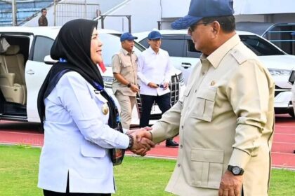 Presiden Prabowo Ke Lampung, Walikota Turut Sambut Kedatangannya