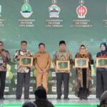 Wagub Jihan Terima Tiga Penghargaan Nasional untuk Pengembangan Ekonomi Syariah Lampung