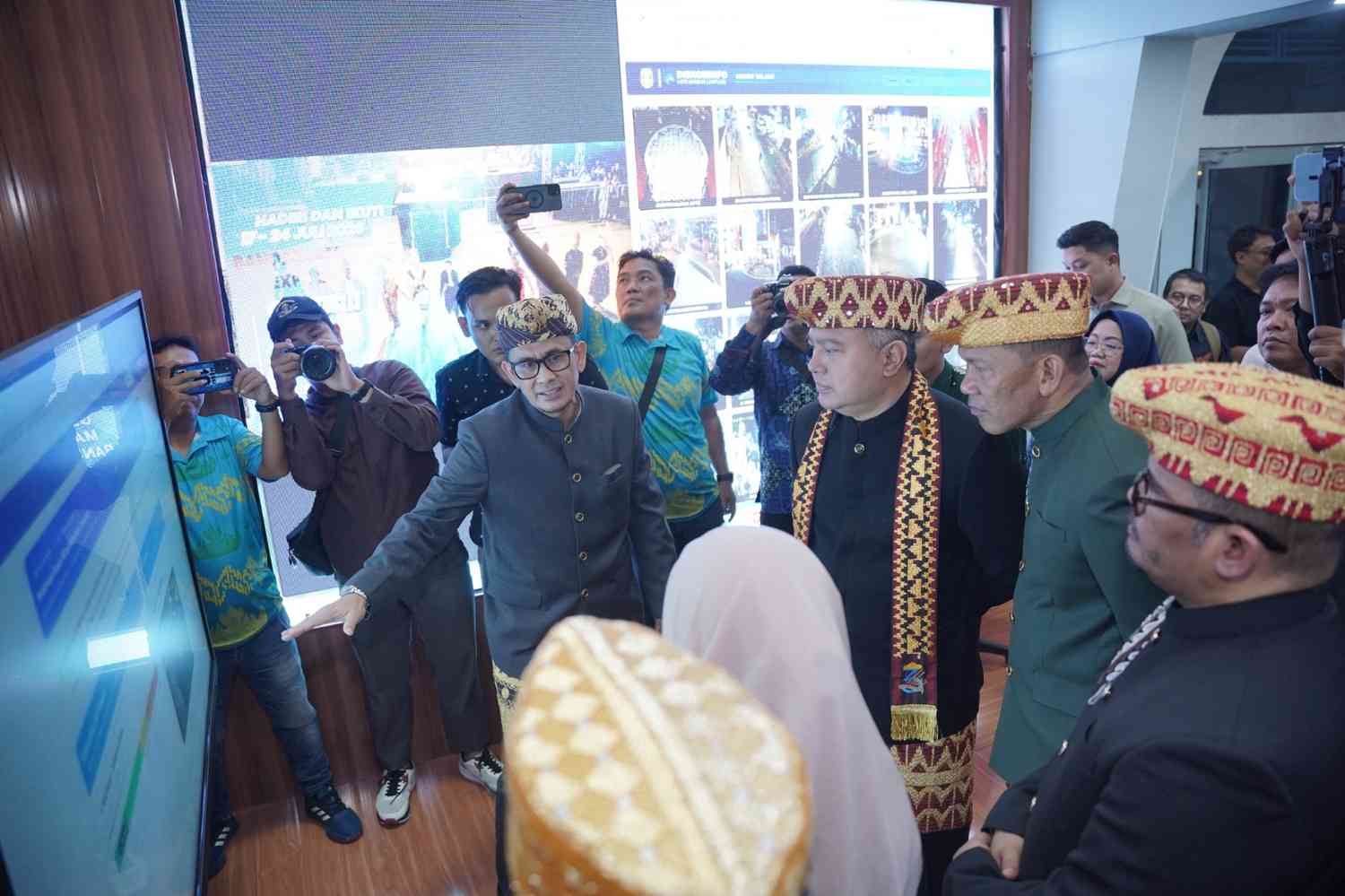 Pemkot Bandar Lampung Kenalkan Teknologi Face Recognition kepada Sekjen Kemendagri