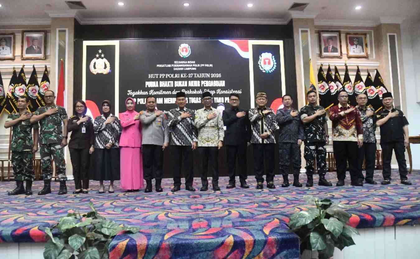 PP Polri Lampung Peringati HUT ke-27, DPRD Dukung Penguatan Peran Purnawirawan