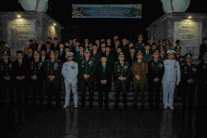 Marindo Kurniawan Ikuti Apel Kehormatan dan Renungan Suci Jelang Hari Kemerdekaan