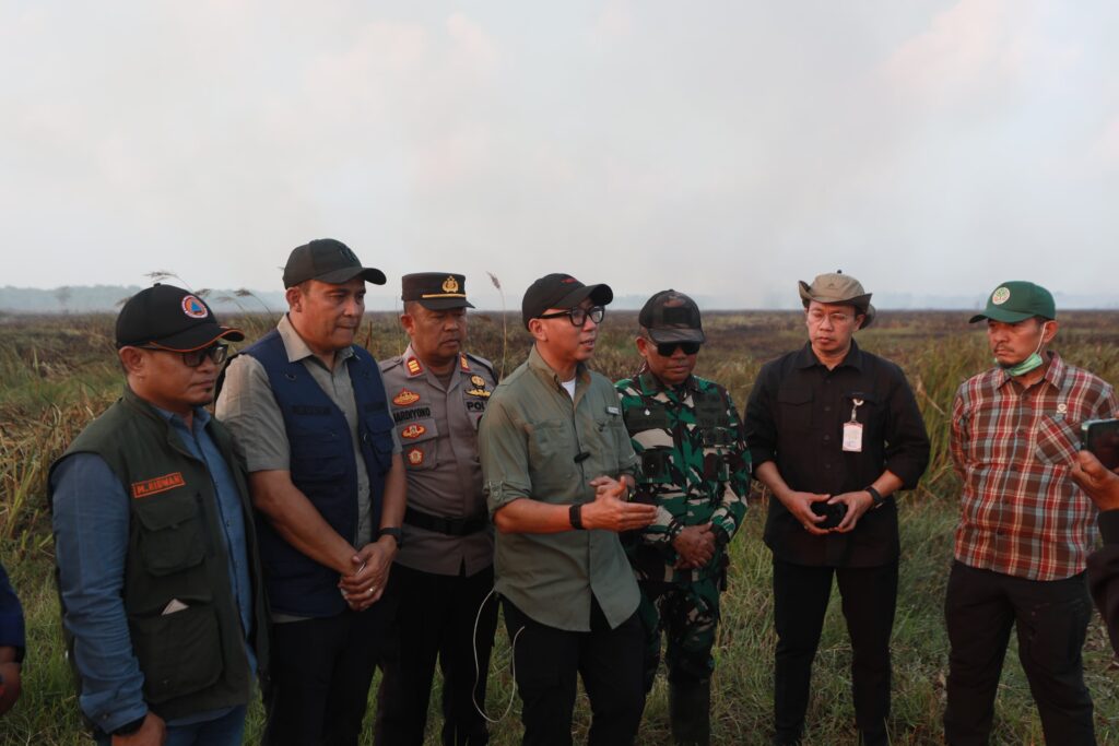 Kebakaran Lampung Timur Munculkan Titik Api Baru, Gubernur Mirza Pastikan Penanganan Berlanjut
