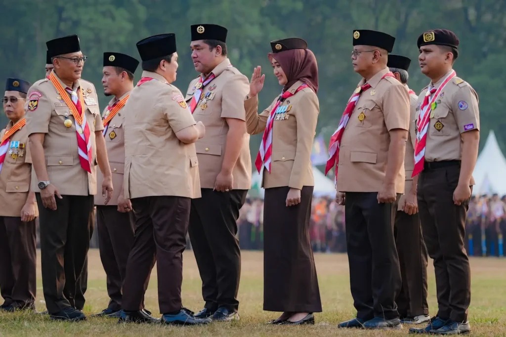 Jihan Nurlela Raih Lencana Karya Bakti Pramuka, Energi Baru Kwarda Lampung