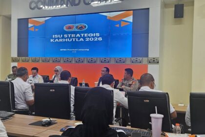 194 Hotspot Terdeteksi, Wagub Jihan Perkuat Kesiapsiagaan Karhutla Lampung