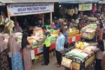 Enam Pasar Bandar Lampung Disasar Penetrasi Pasar, Beras hingga MinyakKita Dijual Sesuai HET