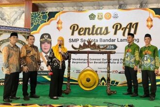 98 SMP Ikuti Pentas PAI Bandar Lampung, Siswa Adu Bakat di Enam Cabang