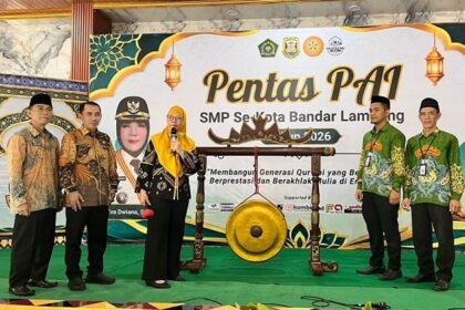 98 SMP Ikuti Pentas PAI Bandar Lampung, Siswa Adu Bakat di Enam Cabang