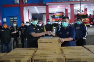 NasDem Serahkan 50.000 Masker, Pemkot Bandar Lampung Siapkan Distribusi ke Warga