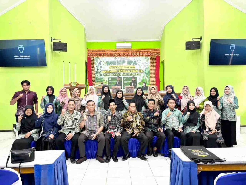 Wujudkan Pembelajaran Inspiratif, Guru IPA Se-KKM MTsN 2 Bandar Lampung Ikuti MGMP