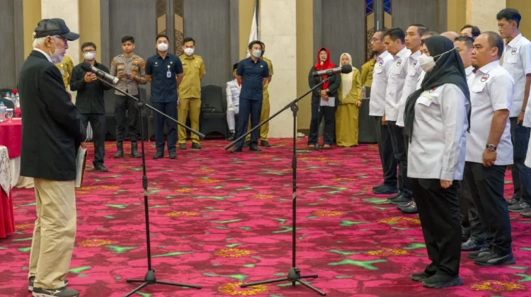 Resmi Dilantik, Eva Dwiana Nakhodai PBVSI Lampung Periode 2026–2030