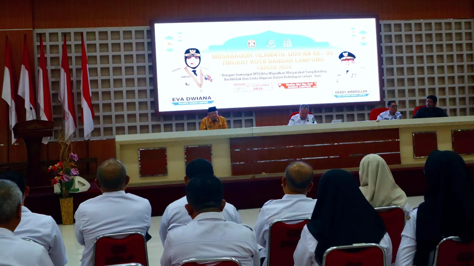 Jelang MTQ 26 September, Pemkot Bandar Lampung Matangkan Kesiapan