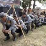 Satlinmas Bandar Lampung Diperkuat, Dibekali Pelatihan Kebakaran dan Mitigasi Bencana