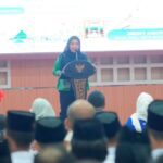 Paskibraka dan Paswal Bandar Lampung Dapat Apresiasi, Eva Dwiana Soroti Disiplin dan Prestasi