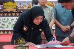 Wali Kota Eva Dwiana Hadiri Rapat Paripurna DPRD Bandar Lampung, Bahas Raperda Penyertaan Modal Bank Lampung