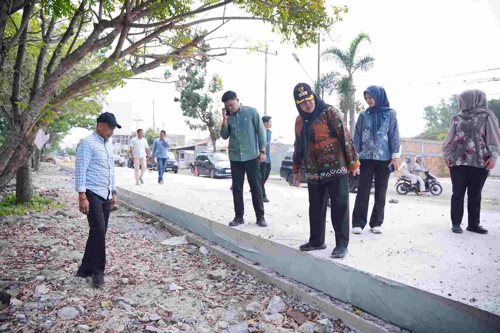 Infrastruktur Bandar Lampung Dibenahi, Sejumlah Ruas Jalan hingga Trotoar Digarap