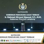 Mirza Raih Penghargaan Gubernur Pendukung Zakat Terbaik di Grand BAZNAS Awards 2026