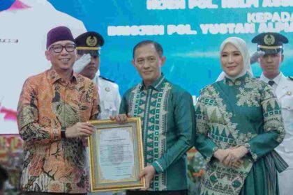 Pisah Sambut Kapolda Lampung, Gubernur Mirza Tekankan Kolaborasi Lintas Sektor untuk Pembangunan Daerah