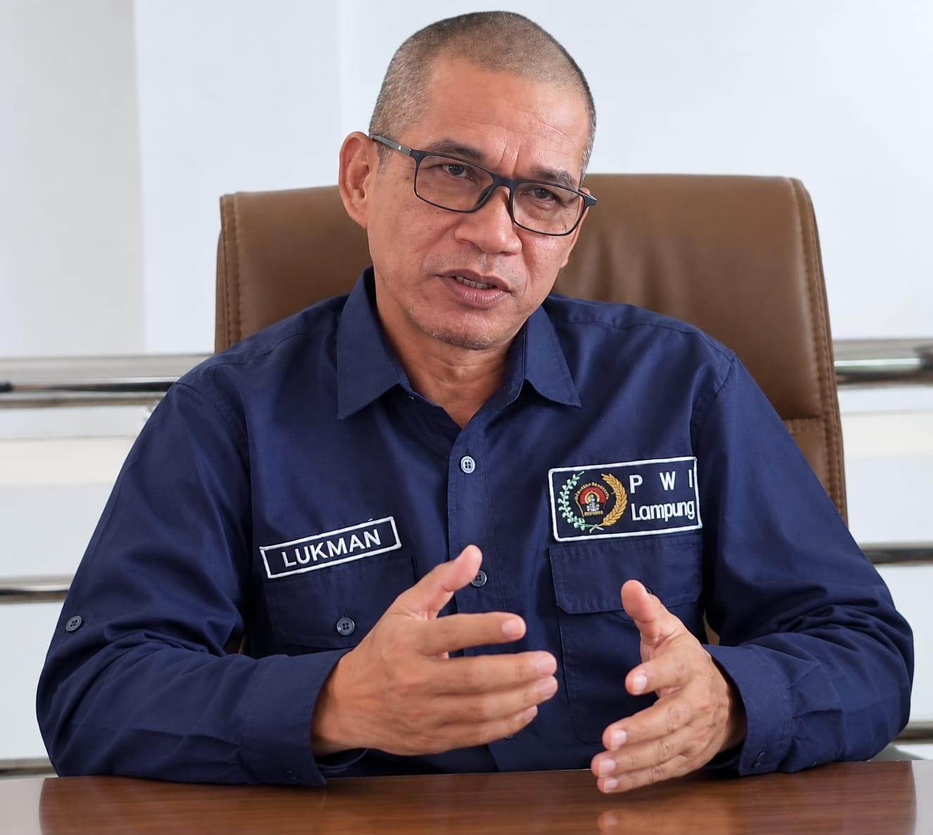 PWI Lampung Mulai Jaring Bakal Calon Ketua, Lukmansyah Ingatkan Soliditas Anggota