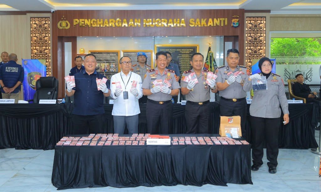 Uang Palsu Rp980 Juta di Bus Medan–Jakarta, Terungkap di Bakauheni